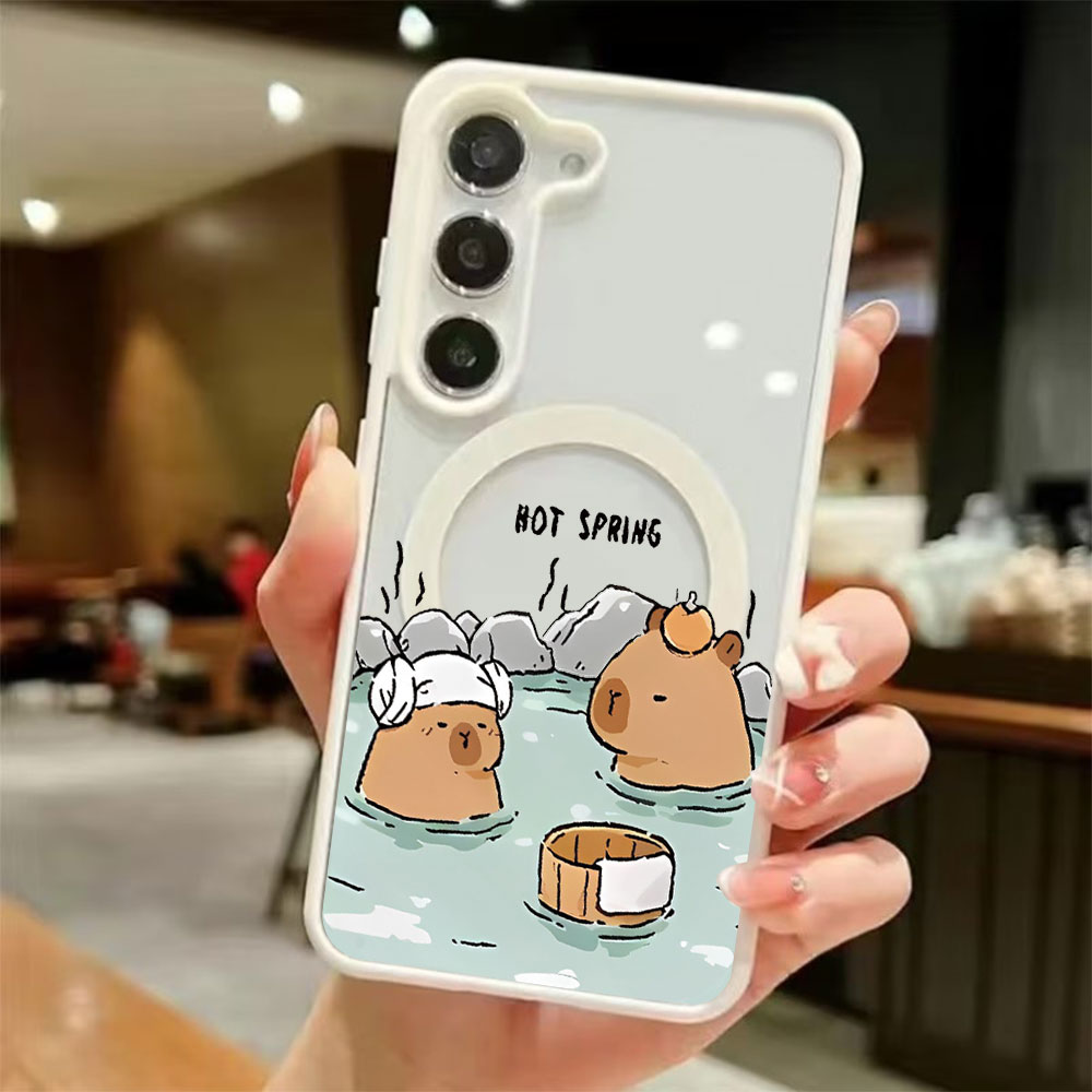 Color Transparent Magnetic Pho - Phone Cases Galaxy S23 评论和价格