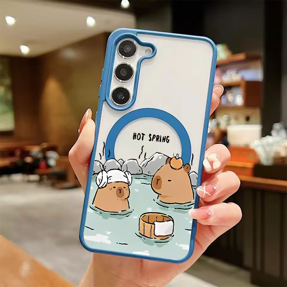 Color Transparent Magnetic Pho - Phone Cases Galaxy S23 评论和价格