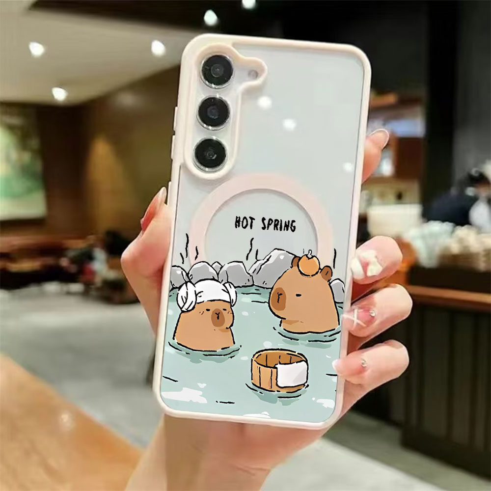 Color Transparent Magnetic Pho - Phone Cases Galaxy S23 评论和价格