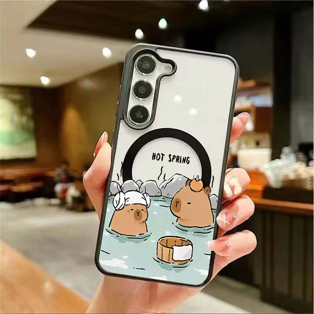 Color Transparent Magnetic Pho - Phone Cases Galaxy S23 评论和价格