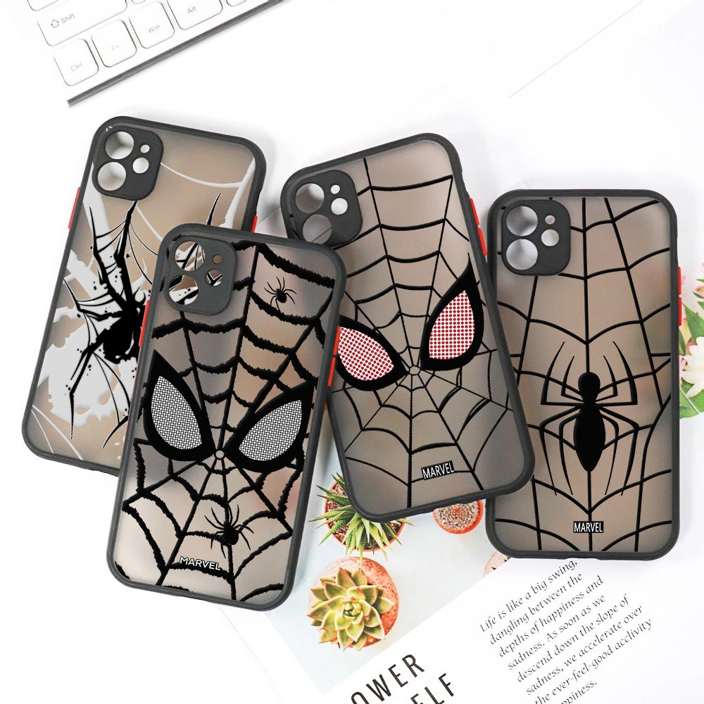 Marvel Spiderman Matte Translu - Rugged Armor Case 评论和价格