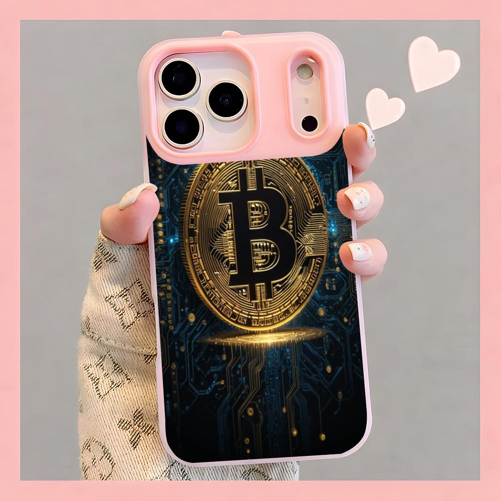 crypto theme Bitcoin Phone Cas - Phone Cases Yellow 评论和价格