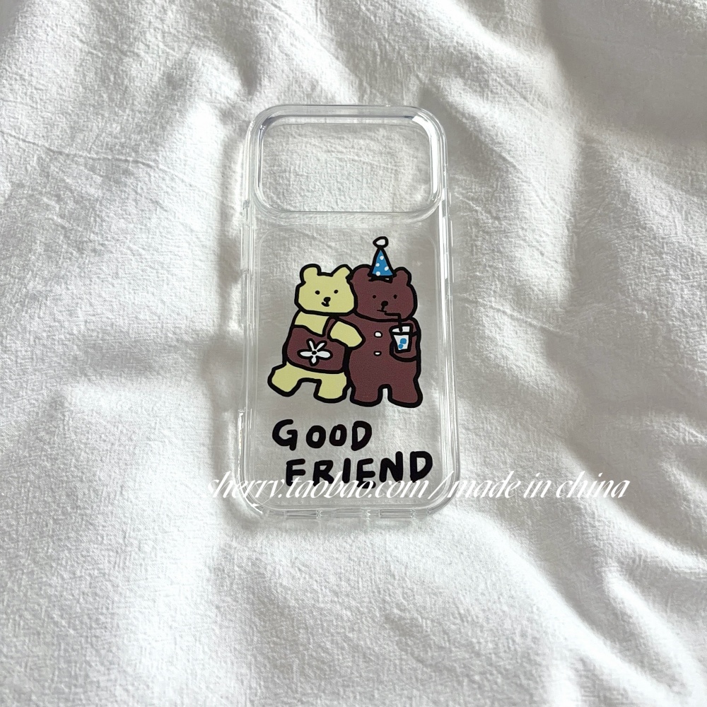 Korean Ins Cute Yellow & Brown - Phone Cases Yellow 评论和价格