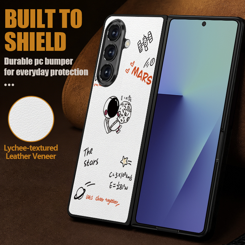 Cartoon Astronaut Printed PU L - Phone Cases Hard 评论和价格