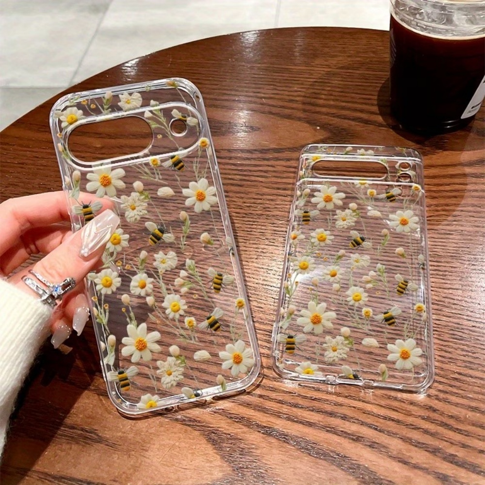 Cute Honeybee Flower Pattern S - Phone Cases Pixel 10 评论和价格
