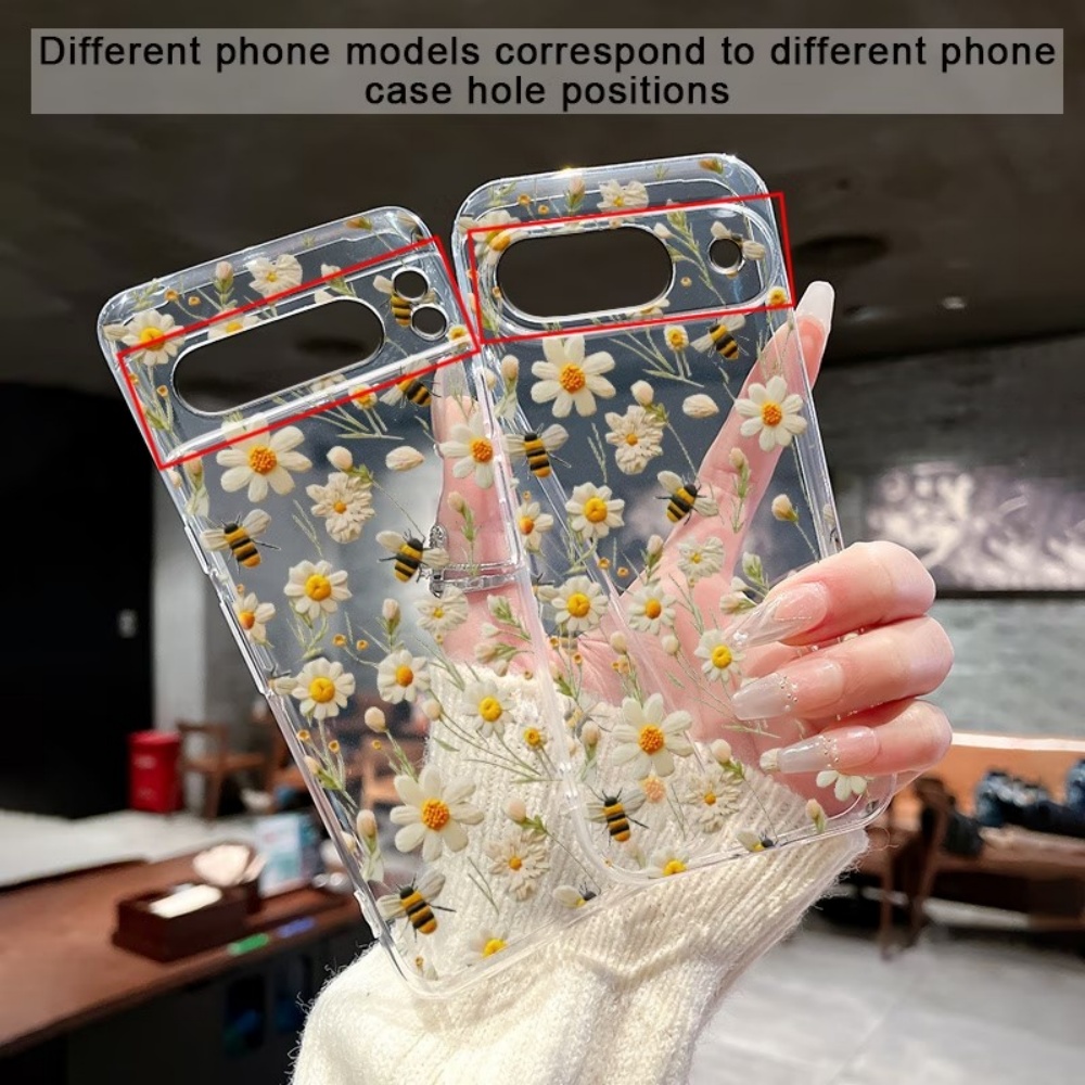 Cute Honeybee Flower Pattern S - Phone Cases Pixel 10 评论和价格