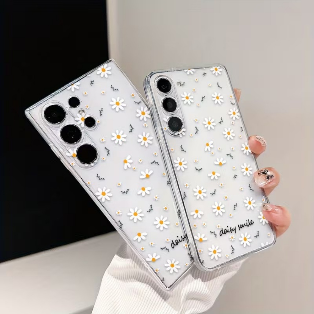 Yellow White Daisy Flowers Pho - Phone Cases Yellow 评论和价格