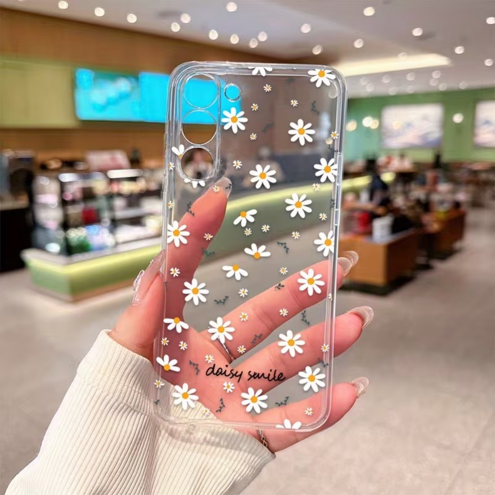 Yellow White Daisy Flowers Pho - Phone Cases Yellow 评论和价格
