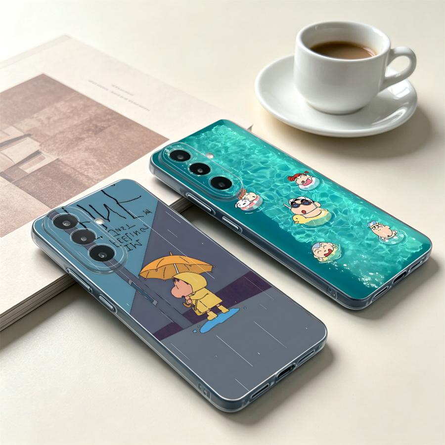 Yellow Umbrella Boy Phone Cove - Phone Cases Yellow 评论和价格