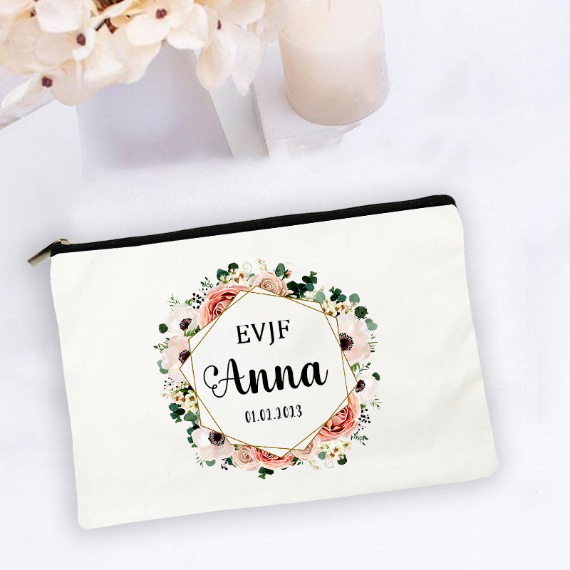 Personalized EVJF Cosmetic Bag - Monogram Custom Case 评论和价格