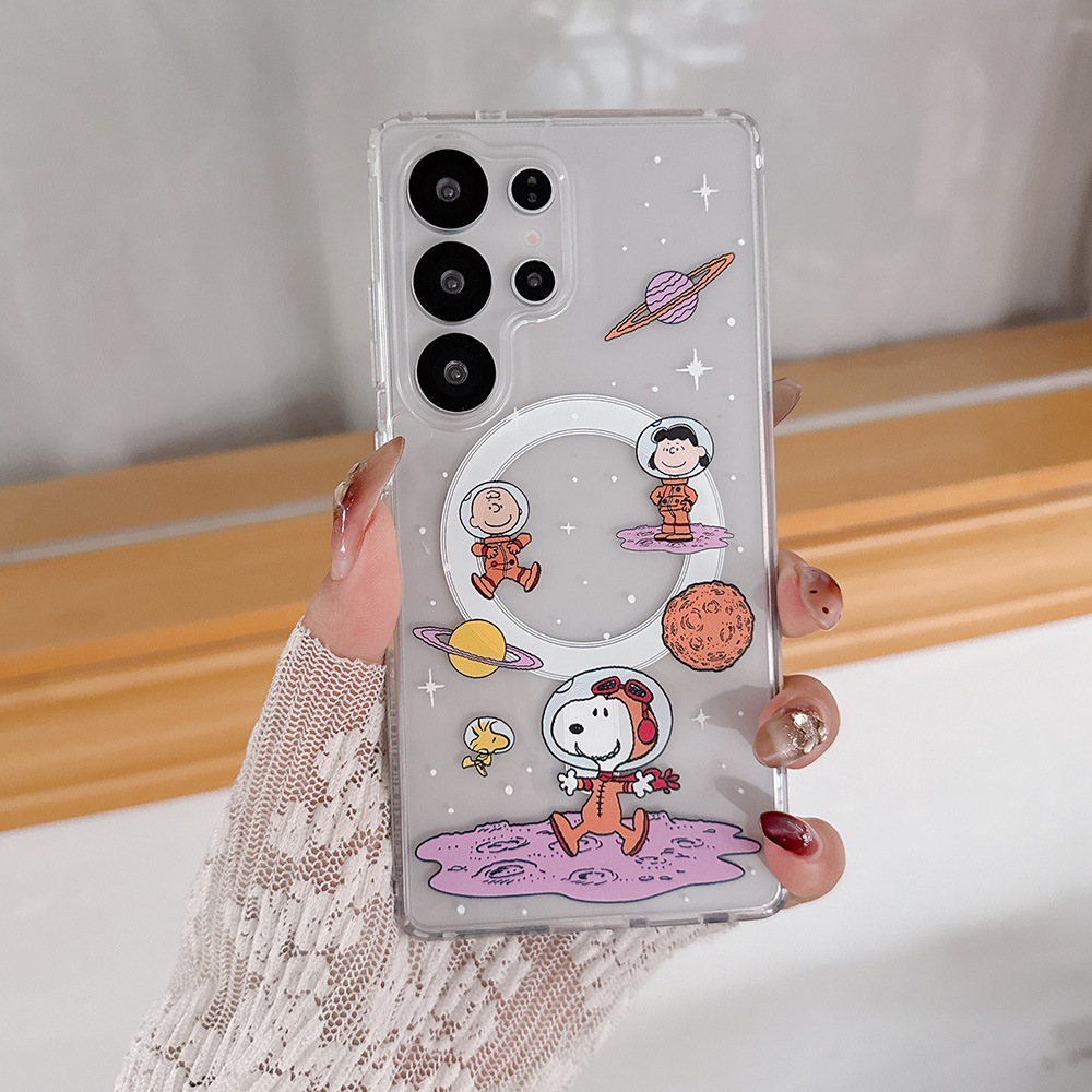 Cute Cartoon Snoopy Charlie Br - Phone Cases Brown 评论和价格