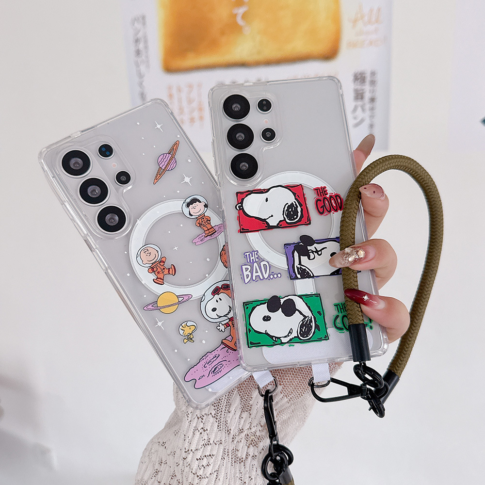 Cute Cartoon Snoopy Charlie Br - Phone Cases Brown 评论和价格